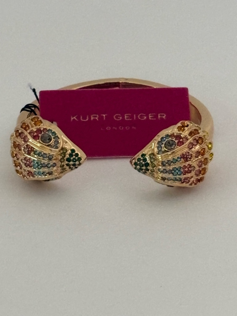 Brand New with Tags Kurt Geiger London Eagle Hinged Cuff Bracelet